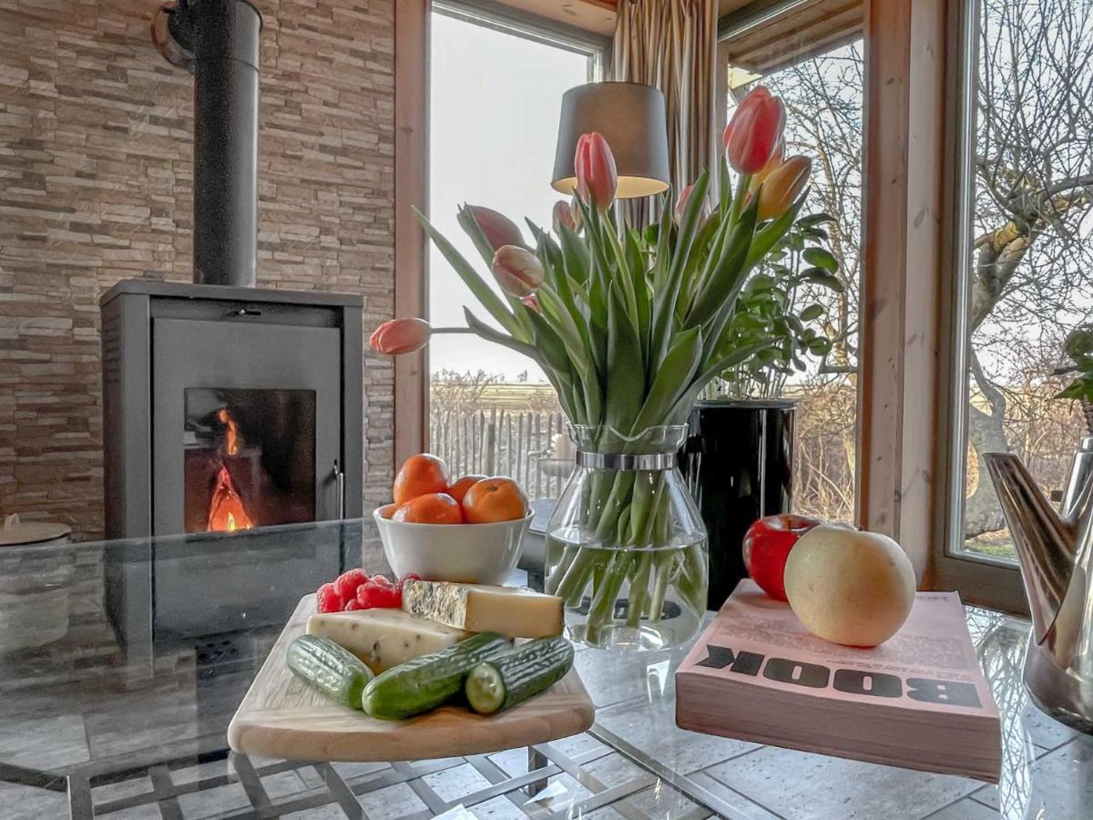 Traumhaff Kuestenchalets - Einzigartige Chalets An Der Ostsee. Ganz Aus Laerchenholz Mit Kamin Und Sauna Vogelsang-Warsin 외부 사진