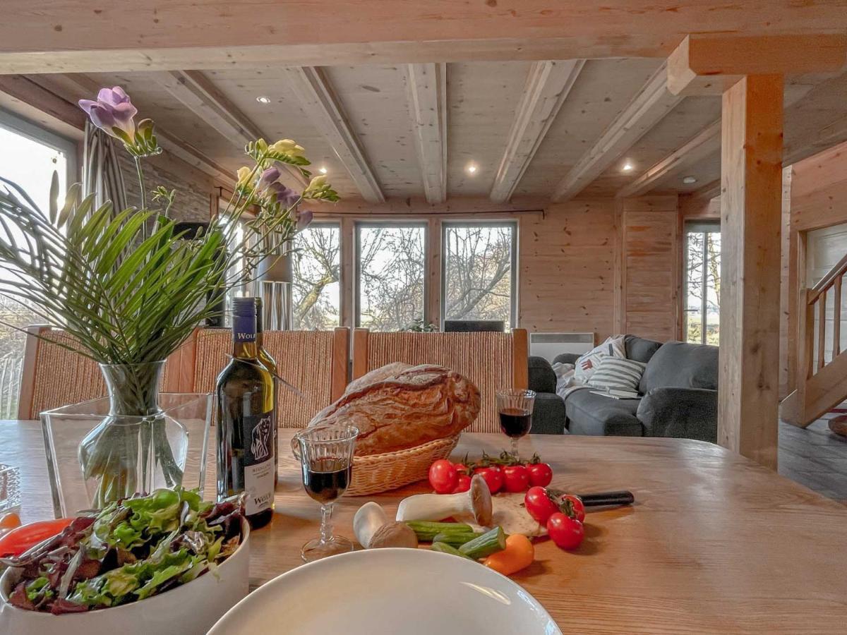 Traumhaff Kuestenchalets - Einzigartige Chalets An Der Ostsee. Ganz Aus Laerchenholz Mit Kamin Und Sauna Vogelsang-Warsin 외부 사진